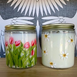 Candle making & vessel painting class